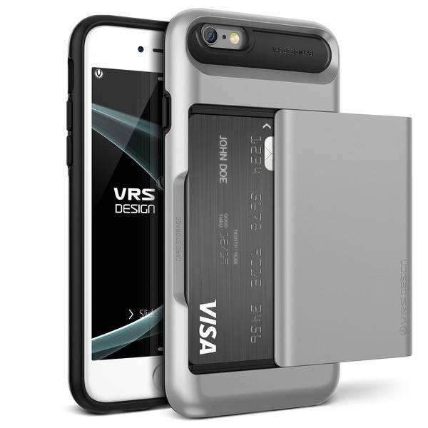 VRS Damda Glide | Etui do iPhone 6/6S - DARK SILVER