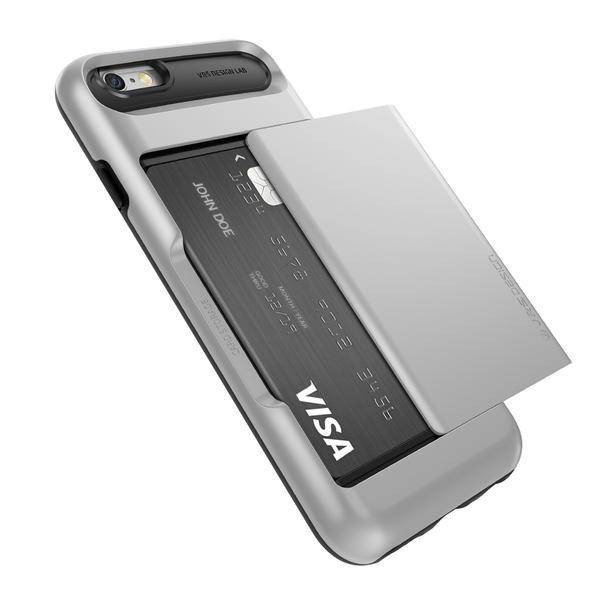 VRS Damda Glide | Etui do iPhone 6/6S - DARK SILVER