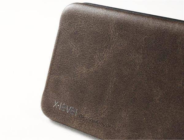 X-LEVEL Vintage etui do Nokia 6 - BROWN