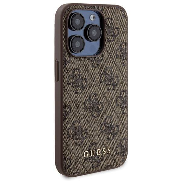 ZESTAW ETUI DO IPHONE 15 PRO GUESS 4G METAL LOGO + POWERBANK 5000MAH