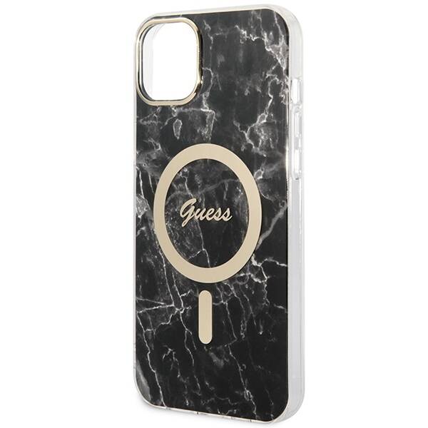 ZESTAW ETUI do IPHONE 14 PLUS / 15 PLUS GUESS MAGSAFE