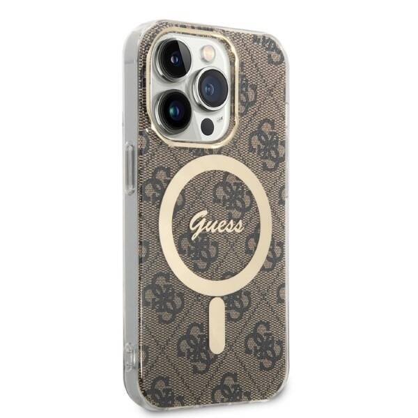 ZESTAW ETUI do IPHONE 14 PRO MAX GUESS MAGSAFE