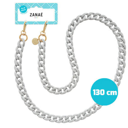 Zanae Chaine Necklaces |  Łańcuszek do Telefonu 130 cm - MATE RODEO / GREY