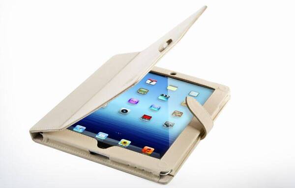 dbramante1928 Stand | Etui do iPad 2/3/4 - VANILLA BEIGE