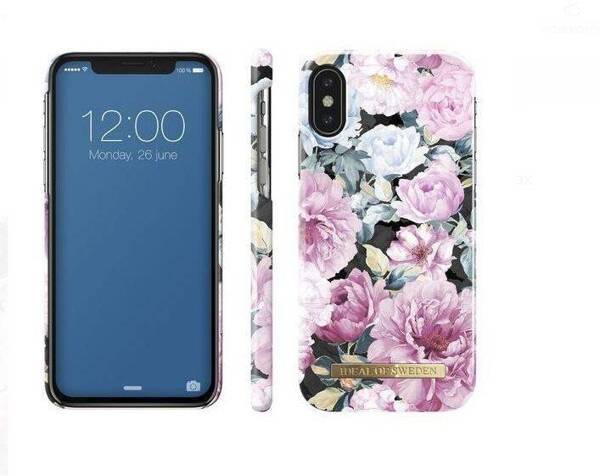 iDEAL FASHION CASE ETUI DO APPLE IPHONE XS MAX - PEONY GARDEN