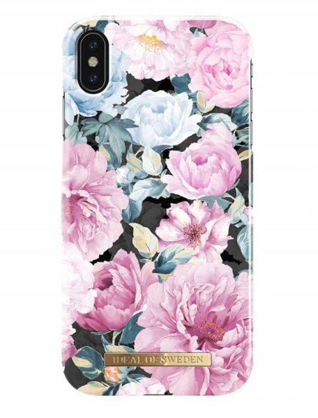 iDEAL FASHION CASE ETUI DO APPLE IPHONE XS MAX - PEONY GARDEN