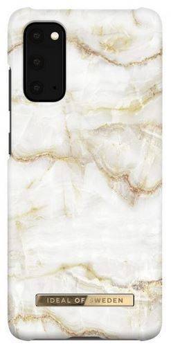 iDeal of Sweden Fashion Case | Etui do Galaxy S20 - GOLDEN PEARL MARBLE