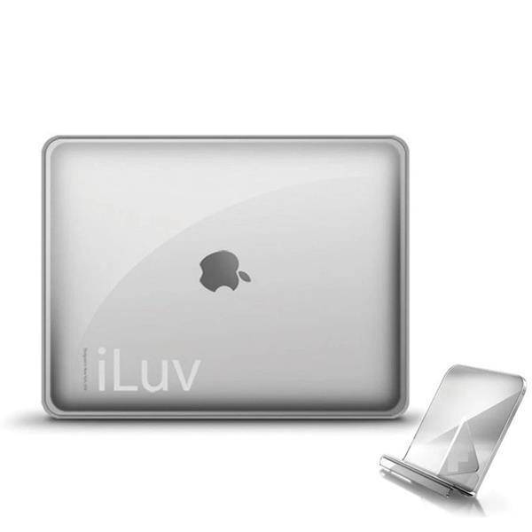 iLUV Ultra Thin Case With Stand etui do Apple IPad 1 - CLEAR
